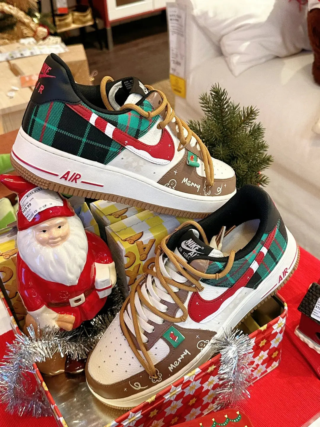 [Customized Winter Prelude] Air Force 1 Low-top Shoes Unisex Christmas Collection