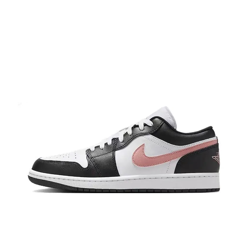 [Custom Sparkling Starlight] Jordan Air Jordan 1 Low Top Unisex Skateboarding Shoes