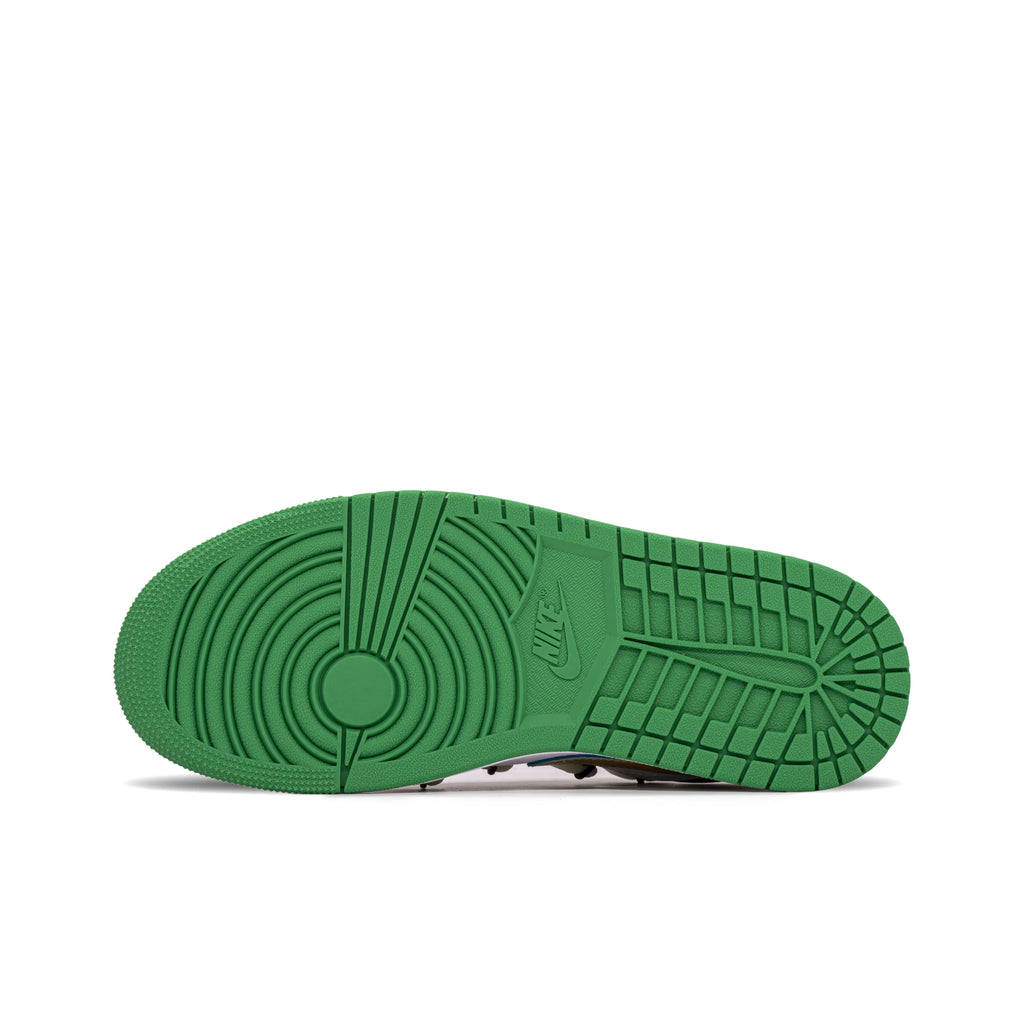 [Custom Christmas Snow Night] Air Jordan 1 Skateboarding Shoes Unisex Low-top