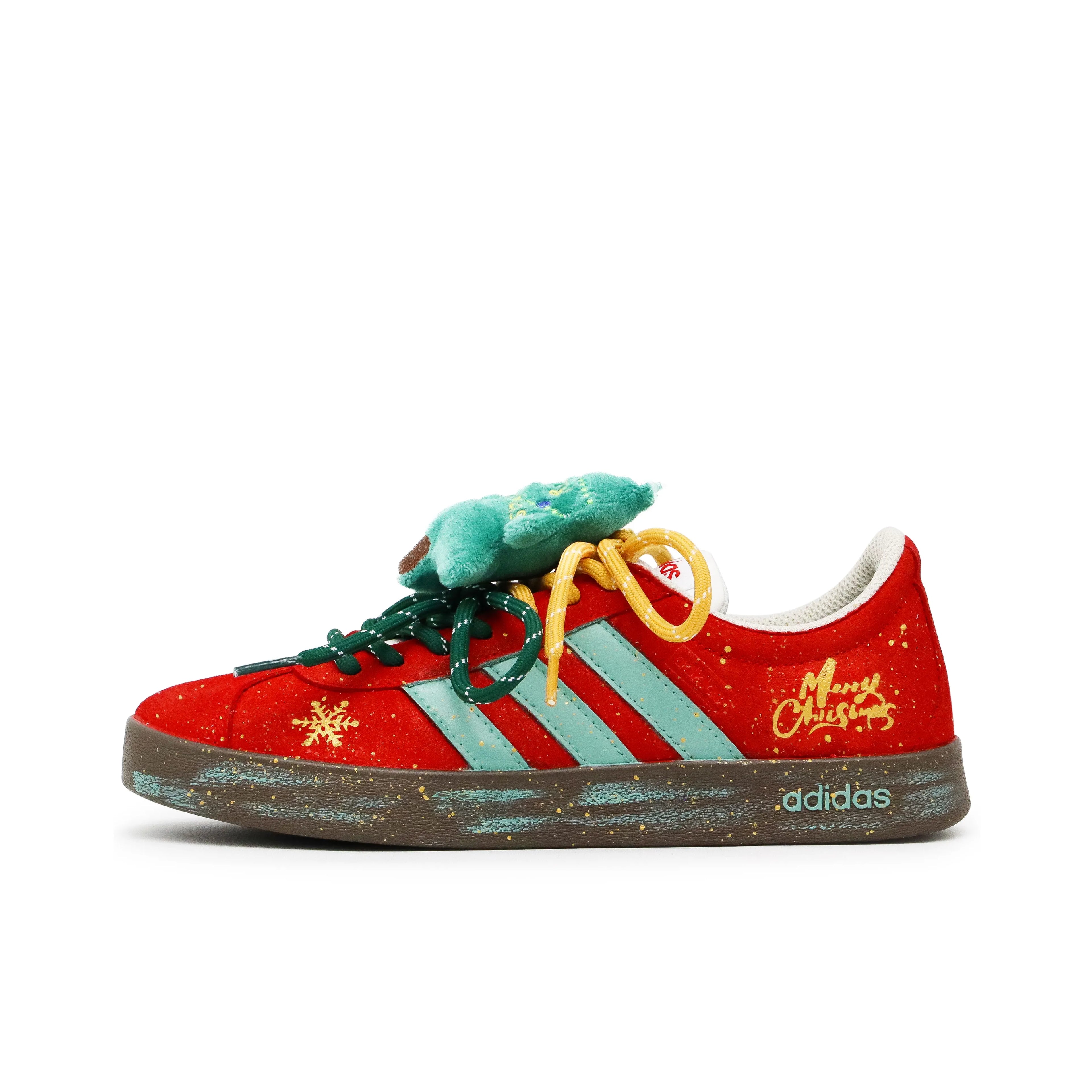 [Custom Glistening Cedar] VL COURT 2.0 Low Top Skate Shoes Unisex Christmas Collection