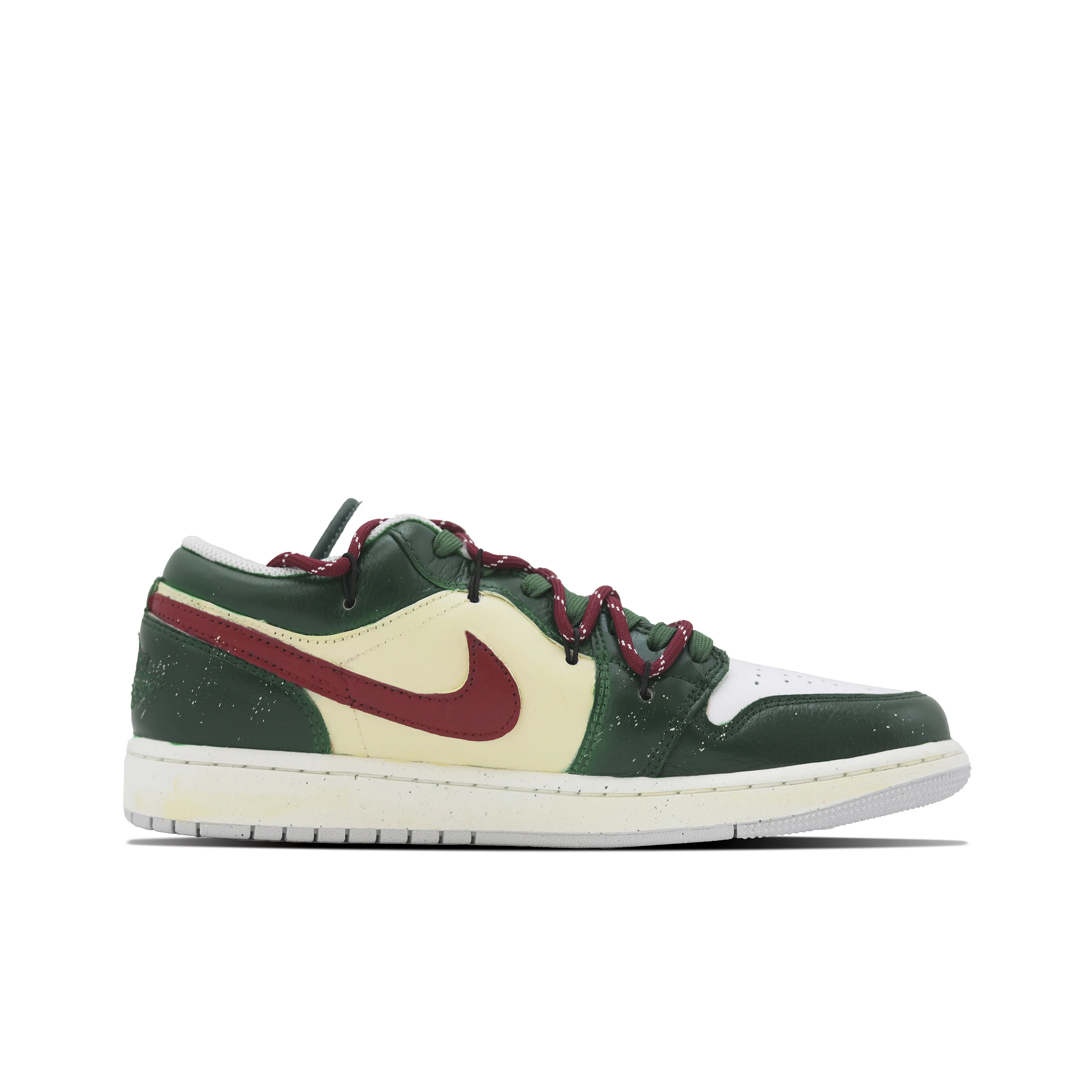 [Custom Christmas Rhythm] Jordan Air Jordan 1 Low Top Unisex Skateboarding Shoes