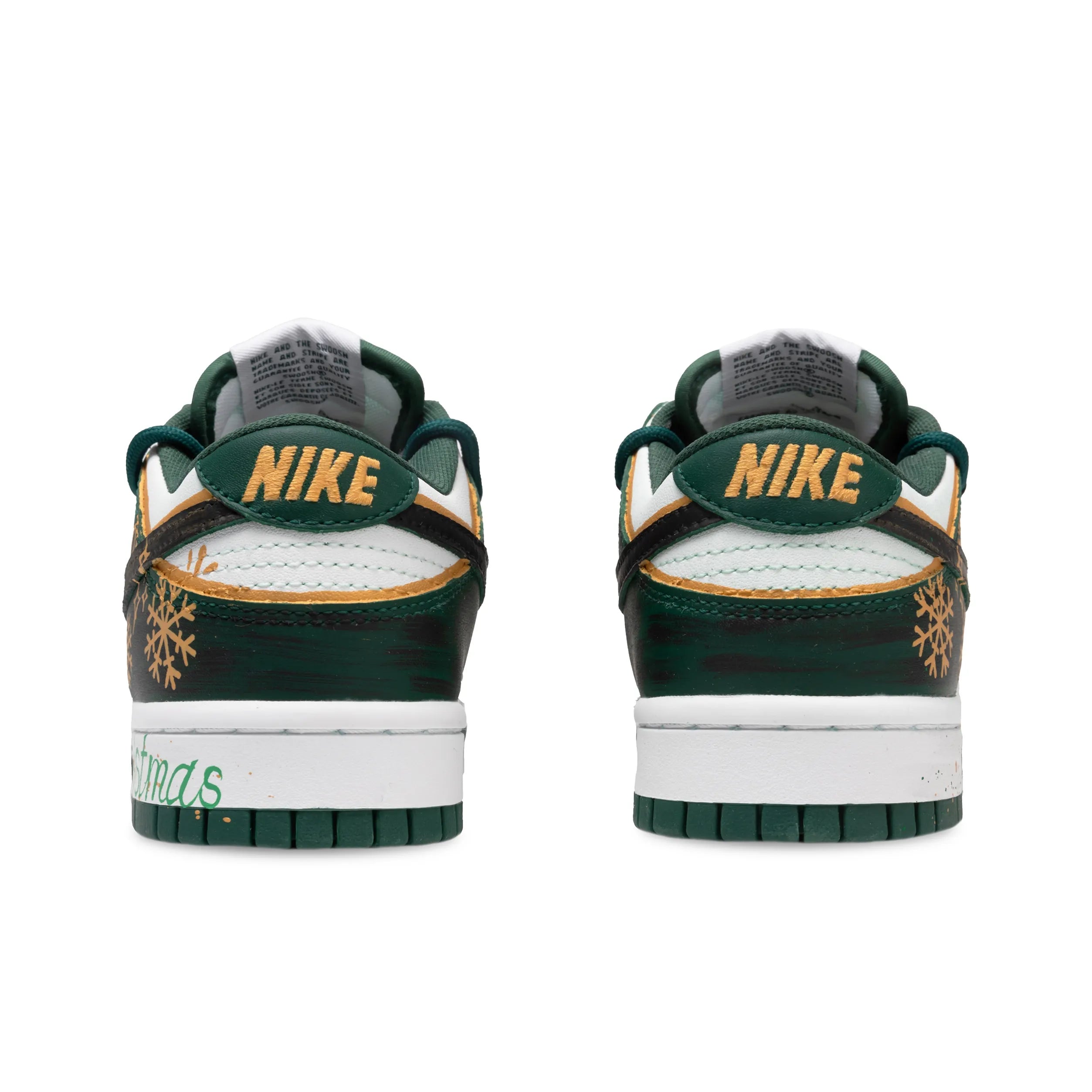 [Custom Christmas Letter] Dunk Skateboarding Shoes Unisex Low-top