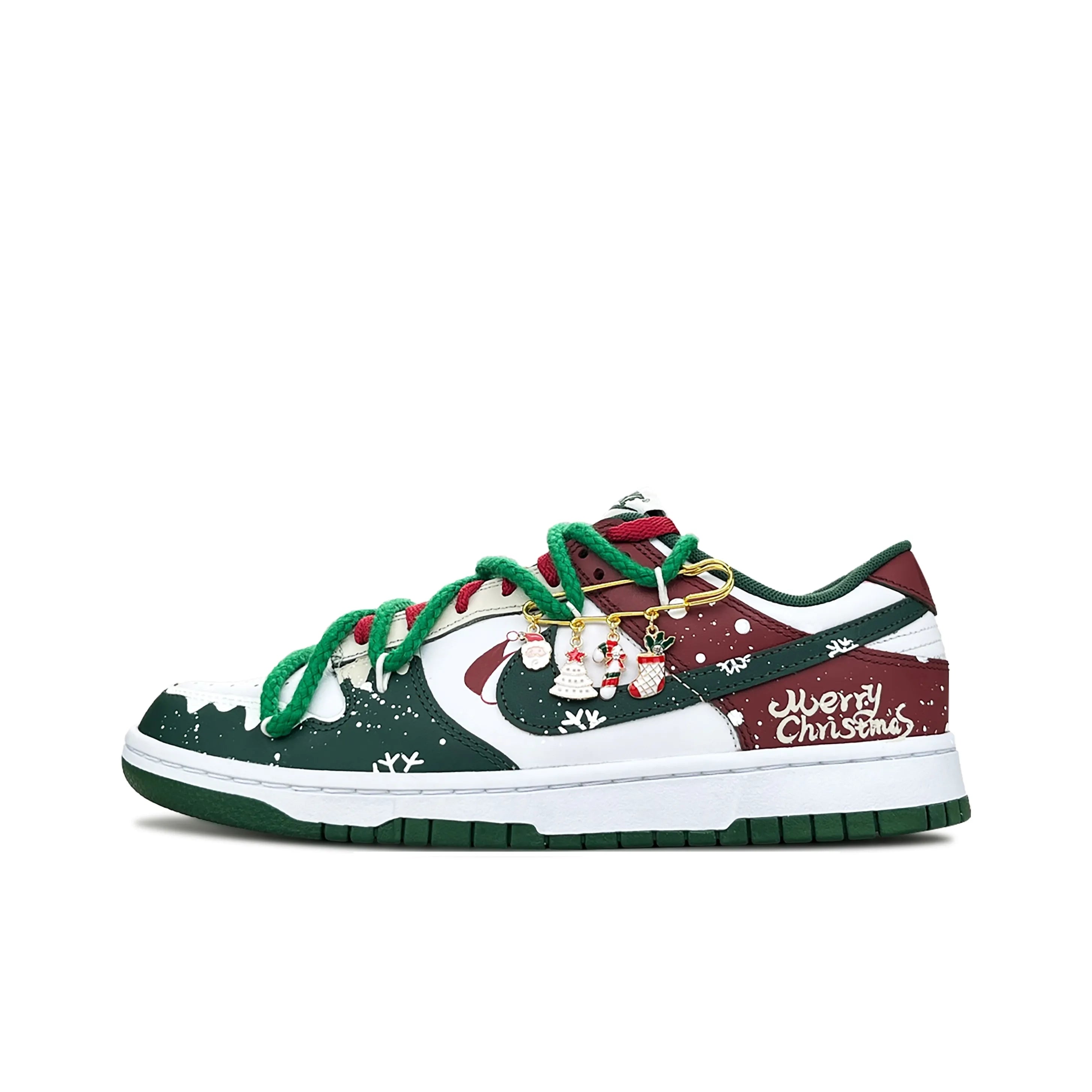 [Custom Christmas Wonder Camp] Dunk Skateboarding Shoes Unisex Low-top