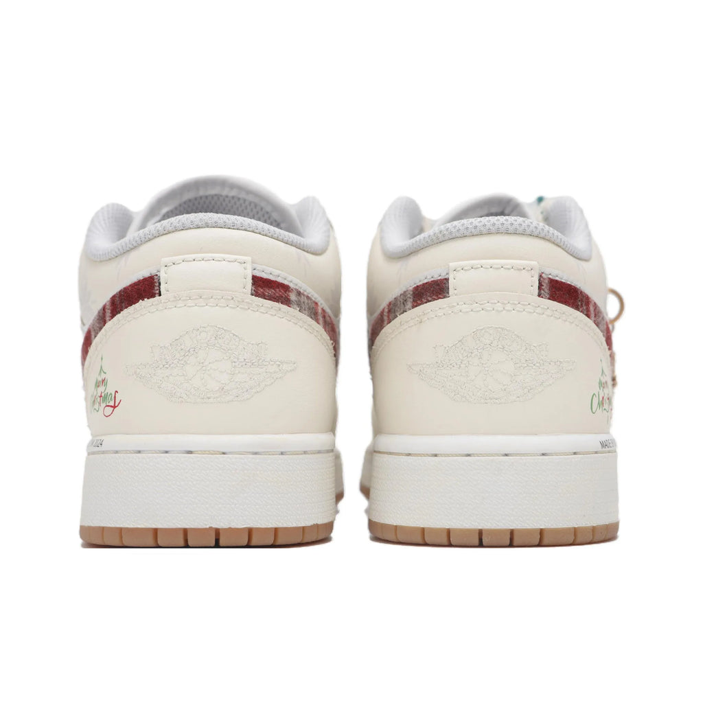 [Custom Winter Melody] Jordan Air Jordan 1 Low Top Unisex Skateboarding Shoes