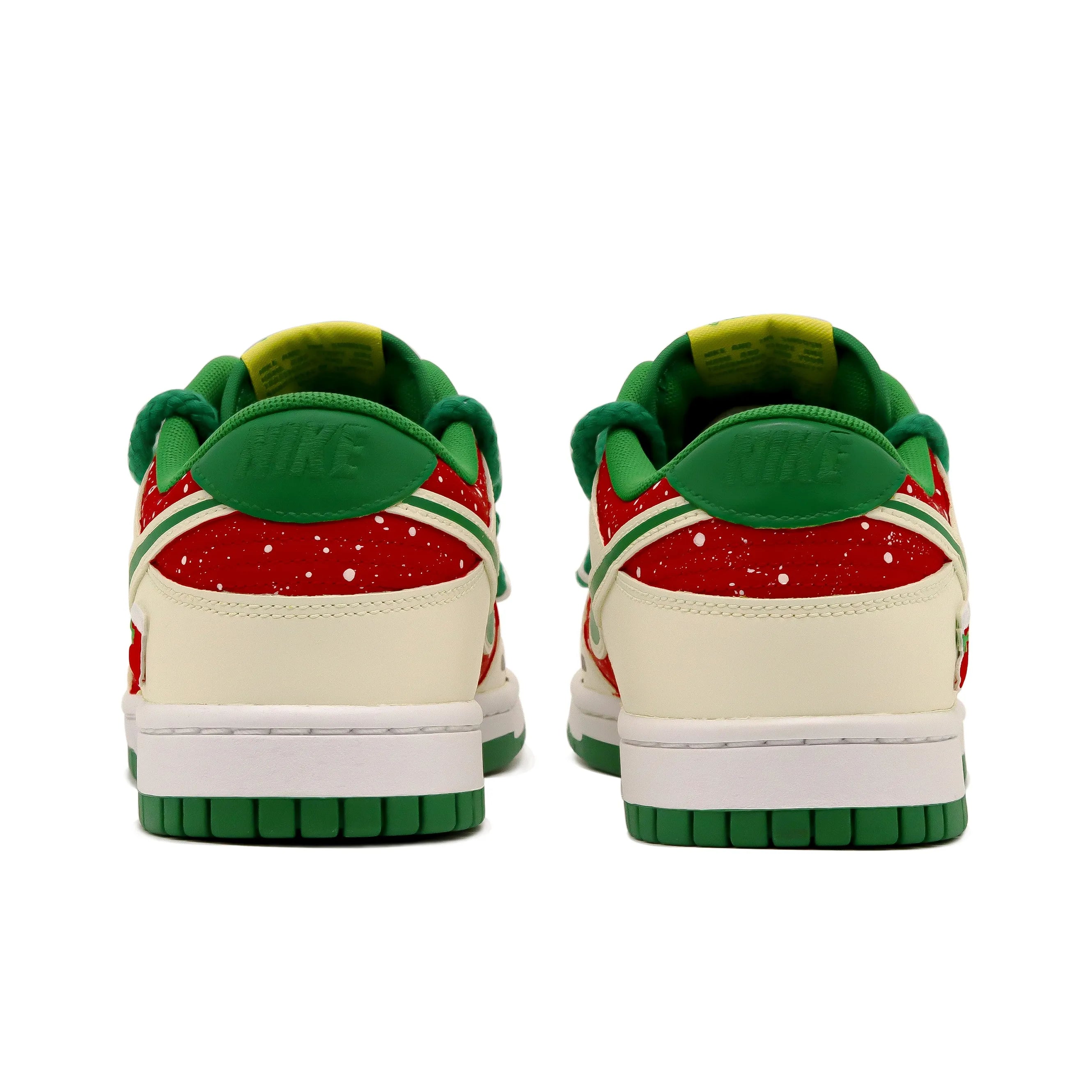 [Custom Christmas Reindeer] Dunk Women's Skateboarding Shoes Low-top