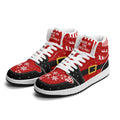 [Custom Holiday Cheer] Air Jordan 1 Mid Top Unisex Skateboarding Shoes